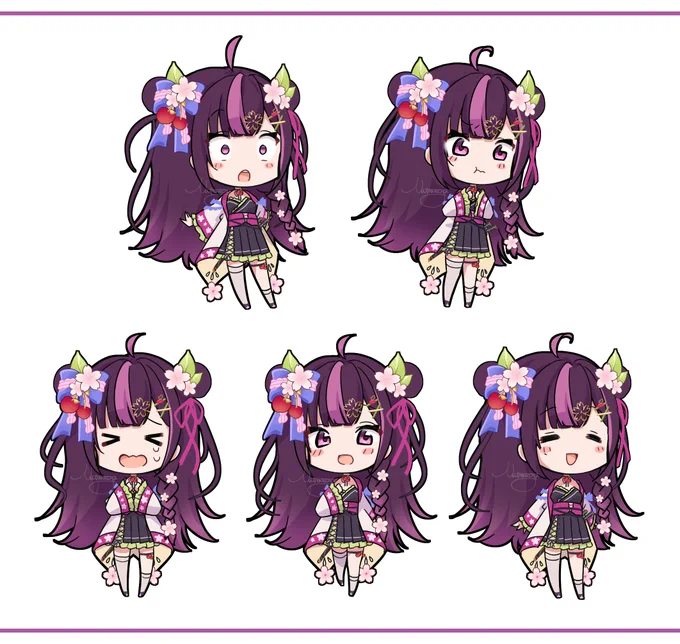 【お仕事告知】エアプロ2期生の木花サクヤ()さんのSDイラストを描かせて頂きました!9月16日初配信です!どうぞよろしくお願い致します!#木花サクヤ 