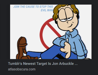 harmonybear64's tweet photo. i just googled jon arbuckle wth is this #jontwt https://t.co/TU7g56SA65