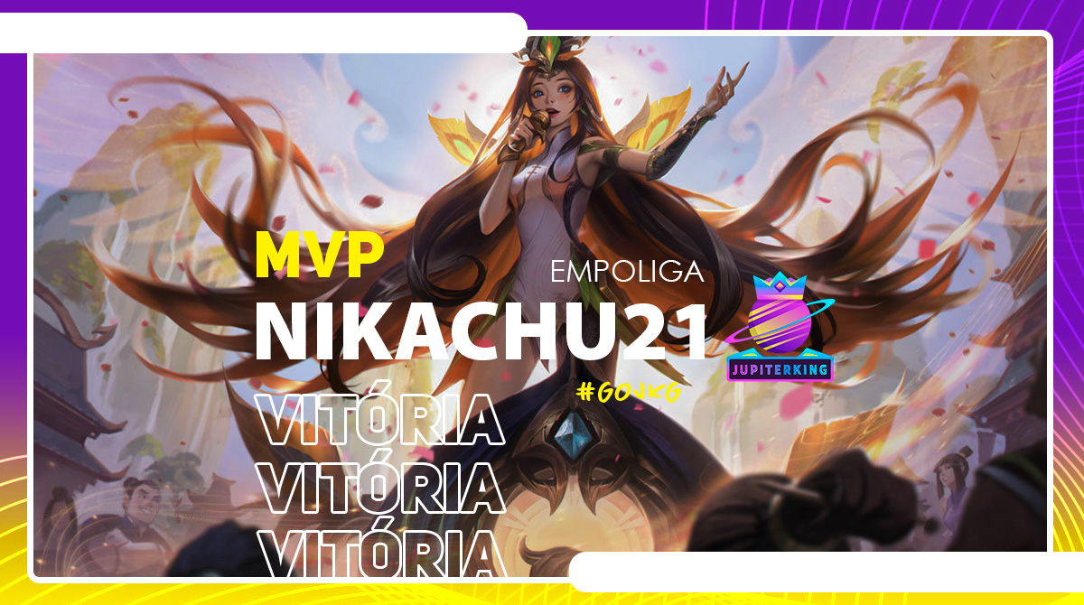 jkg_esport's tweet photo. Estamos na semifinal da @empoligaoficial ! 

Fechamos o domingão com 3 vitorias JKG ! 

MVP da partida @LENDABOY2  

#GOJKG https://t.co/BhD7XtWfT9