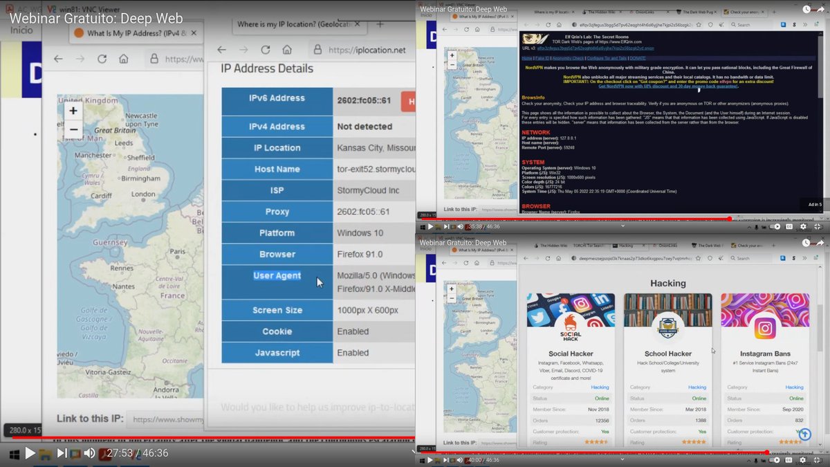Alonso_ReYDeS's tweet photo. El Webinar Gratuito: "Deep Web" está disponible en video. #cybersecurity #hacking #readteam #bugbounty #forensics #osint ✌ https://t.co/je1II8IBNF https://t.co/Vk1bjP9fbb