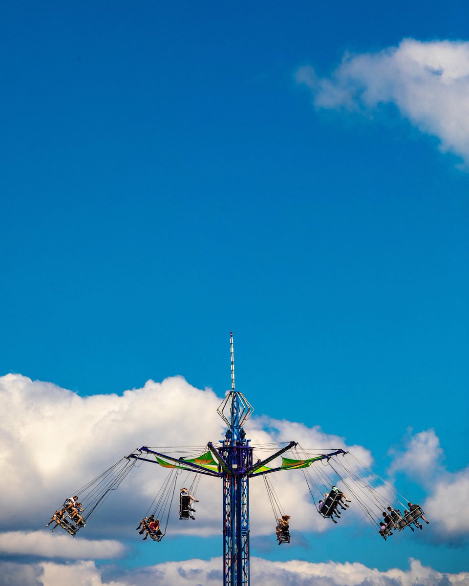 We are always on Cloud 9 at the #nysfair ☁️🎡 Tomorrow is the last day of 2022 #nysfair, don’t have ‘fair’ of missing out, come join in on the fun! 🤗