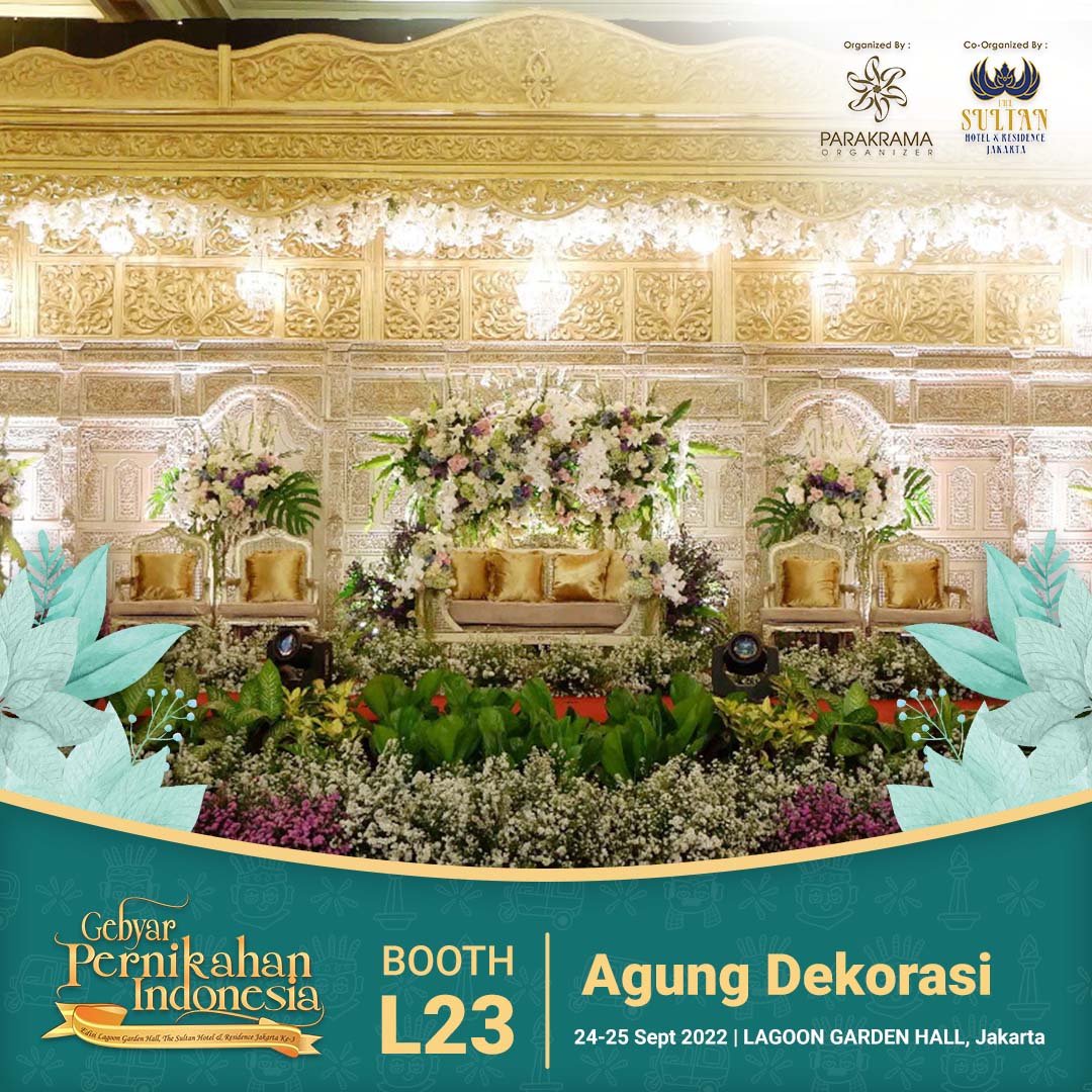GPIExpo's tweet photo. Dekorasi pernikahan yang indah dan sempurna dari @agungdekorasi akan membuat tempat pernikahanmu semakin elegan. Ingin dekorasi semacam ini untuk resepsi pernikahanmu?

Kunjungi #GPIedisiLagoonGardenHall nanti dan temui Agung Dekorasi di booth L23. https://t.co/H7BQJMQNRi