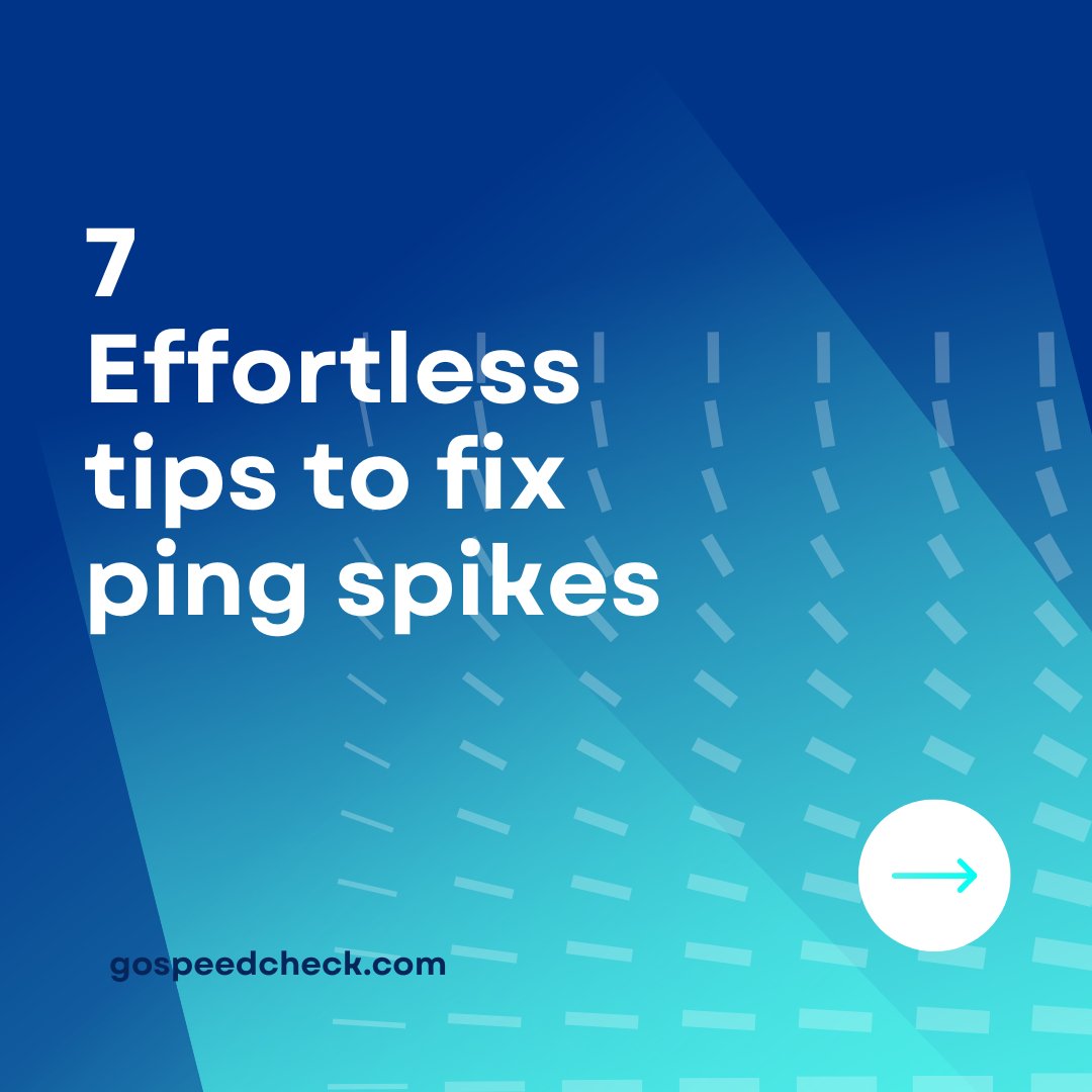 gospeedcheck's tweet photo. Ping spikes on Wifi?
Here are POWERFUL ways to fix them permanently:
https://t.co/sZgB0KmYNZ
#pingspike #pinggame #highping #pingrate #checkping #pingtest #pinglatency https://t.co/pLnp7OUEZS