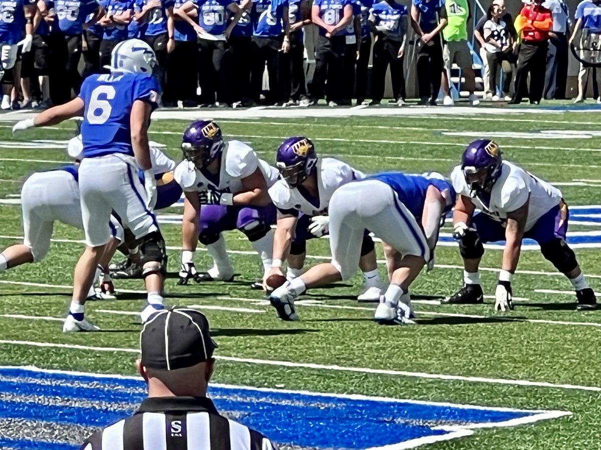 UNI at Air Force Academy- what an experience💜💛🏈