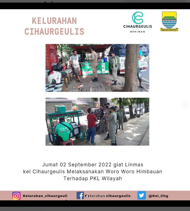 KEL CIHAURGEULIS KEC CIBEUNYING KALER KOTA BANDUNG tweet media