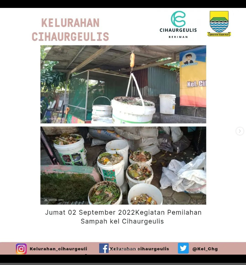 KEL CIHAURGEULIS KEC CIBEUNYING KALER KOTA BANDUNG tweet media