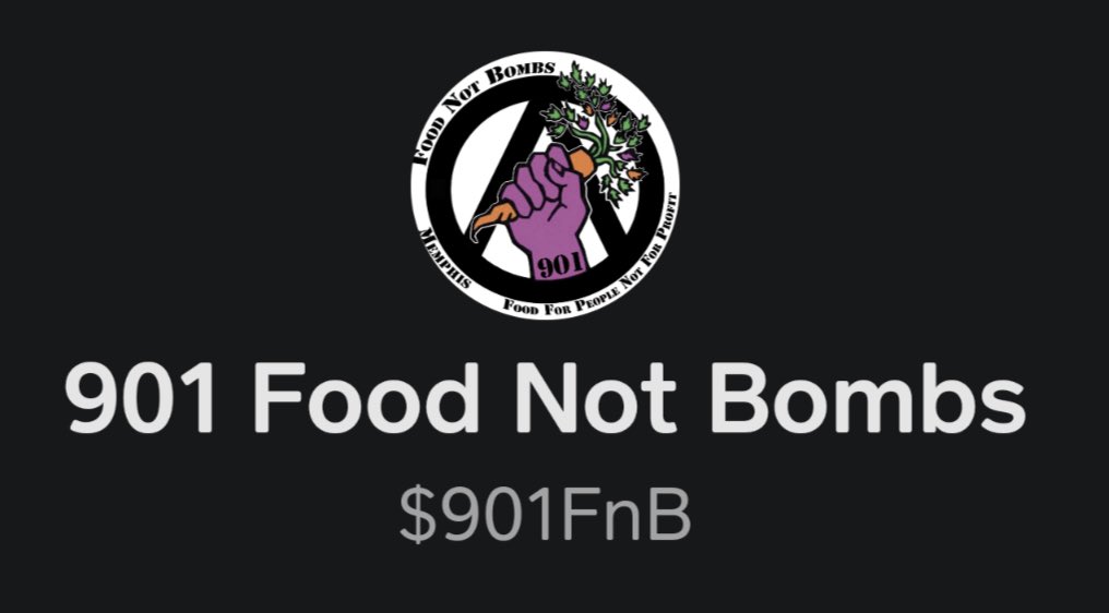 foodnotbombs901's tweet photo. We now have cashapp! 
Any amount is helpful!
Please share!

#SolidarityNotCharity #RaisingMoney #FundraisingRequest #CashApp #FoodSovereignty #FoodInjustice #FoodJustice #FoodIsARightNotAPrivilege #FoodNotBombs #MemphisFoodNotBombs #FoodNotBombsMemphis https://t.co/vWwyHkj1yp