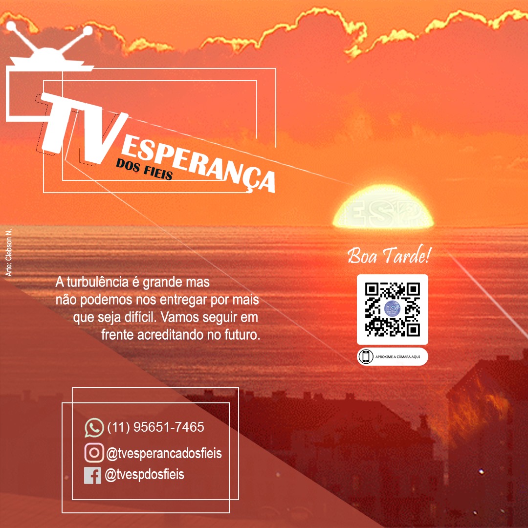 tvespoficial's tweet photo. Nós acreditamos no futuro, por isso seguimos em frente.
.
.
#livramentos #tvesperançadosfieisoficial #tvesperança #SomosaDiferença #aquivocêvêoquevê #revistaesperançadosfieis #BoaTarde #Turbulencia #NãoseEntregue https://t.co/KbyKiGuwd9