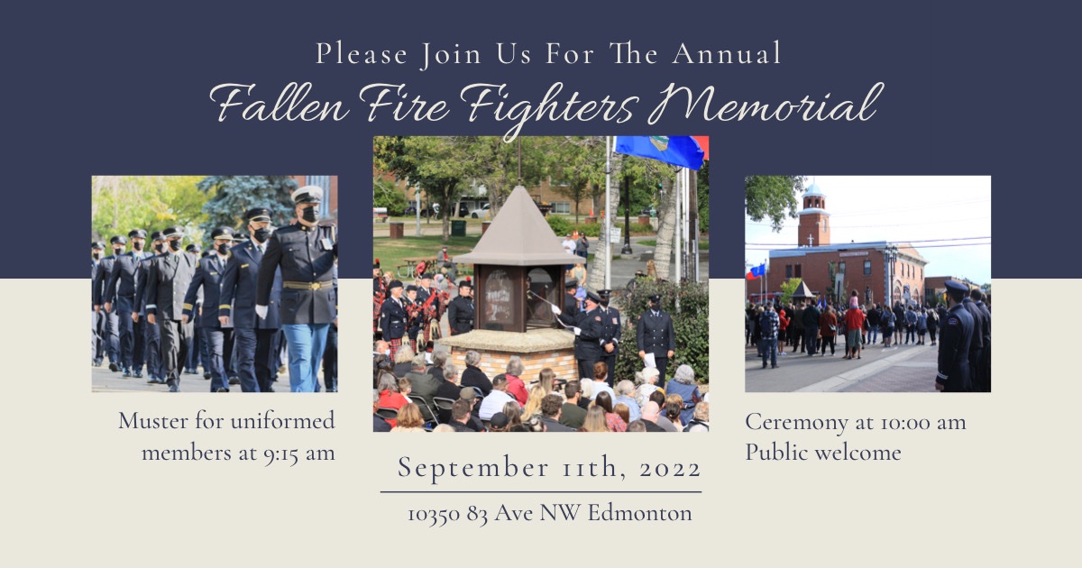 Edmonton Firefighters Memorial Society tweet media