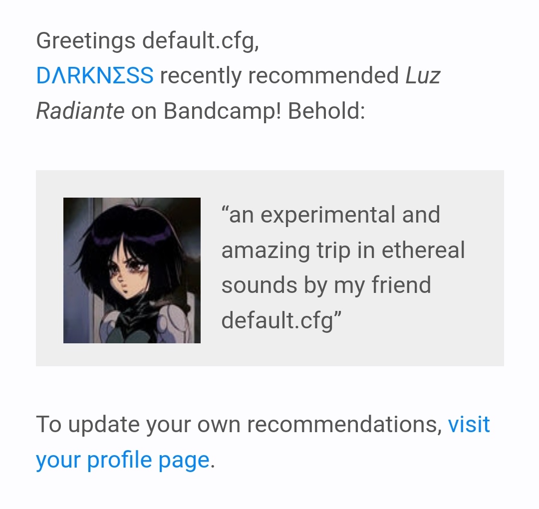 Thank you <a href="/its_d4rkn3ss/">DΛRKNΣSS</a>, never expected a recommendation on that album ❤️

Love your music :)