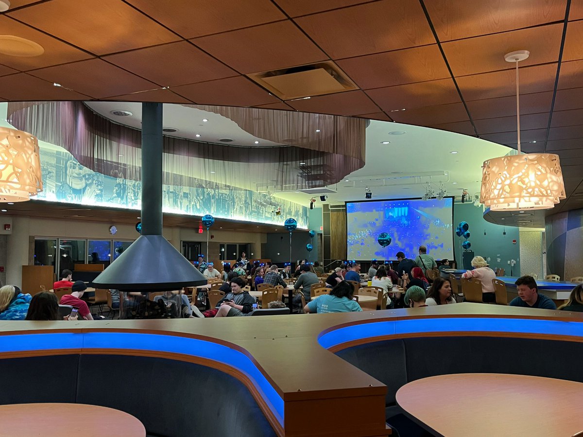 stoutonia's tweet photo. We are here at U-Rah 🌟

What is U-Rah?
- The SAME experience as Blue-Rah that’s less overwhelming 🔵 

- A more relaxed environment 👈

- For those who may experience light or noise sensitivity 💡 

#stoutonia #stoutproud #uwstout #menomoniewi https://t.co/uGHKVvKcY9