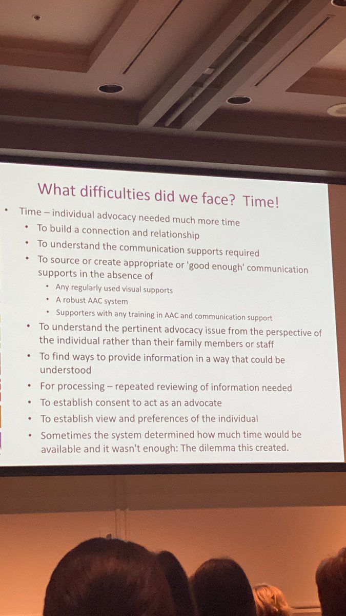 its_uh_bee's tweet photo. Laura Jones talking about advocacy issues and challenges for people with developmental disability and #ccn #AGOSCI2022 #hobart https://t.co/Z82aKrlmqI