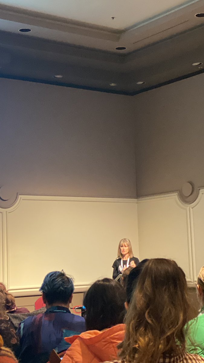 its_uh_bee's tweet photo. Laura Jones talking about advocacy issues and challenges for people with developmental disability and #ccn #AGOSCI2022 #hobart https://t.co/Z82aKrlmqI