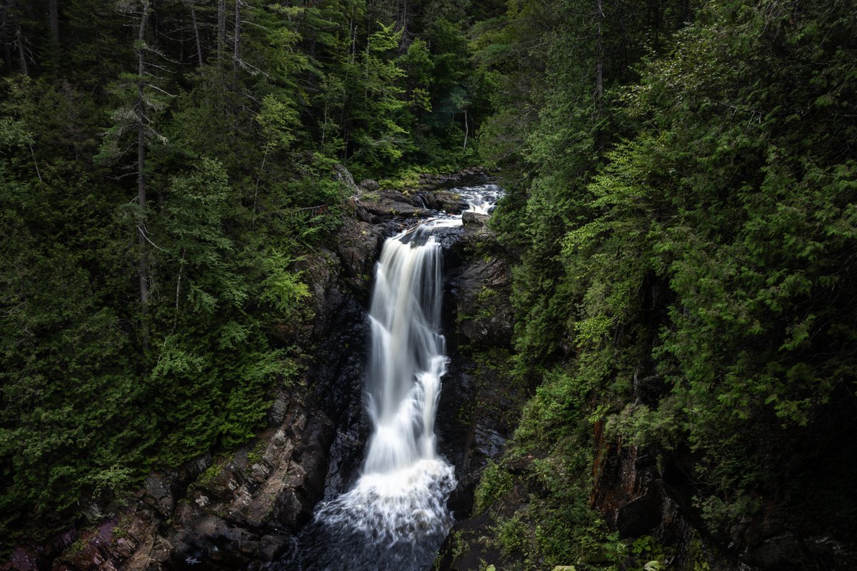 unitymike's tweet photo. Moxie Falls. #Waterfall #Maine #Mokiefalls #moxie #Theforks #waterfalls #unitymike #Nature #Northeast #NewEngland https://t.co/VgFiEM7Owl