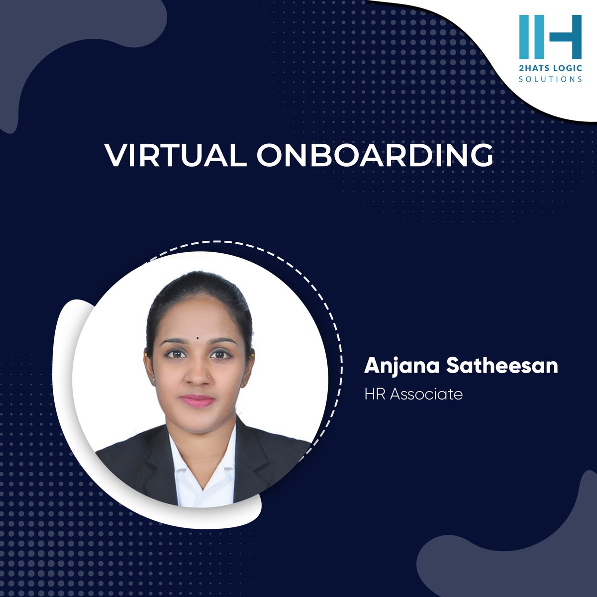 2HatsLogic's tweet photo. We are so excited &amp; happy to welcome our new HR Associate Anjana Satheeshan to our 2Hats Logic team. Congratulations Anjana!🤝

We are looking forward to a successful journey with you. Welcome Onboard!

#onboarding #hrassociate #hr #humanresources #management #hiring #2hatslogic https://t.co/LcS3b5UEEB