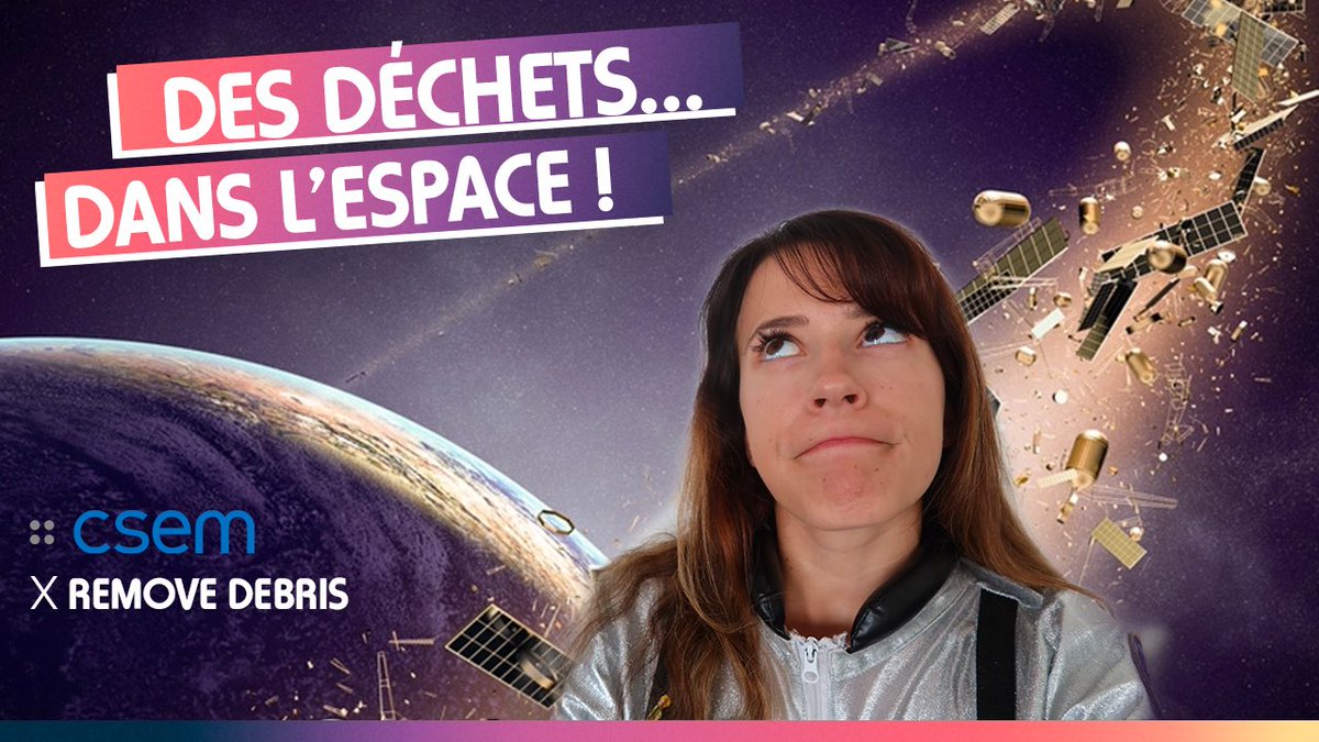 Des déchets… dans l’ESPACE ! 🌌
5 min pour comprendre le problème des débris spatiaux et découvrir une potentielle solution faite en Suisse 🇨🇭

youtu.be/QNMV7TXeNXU