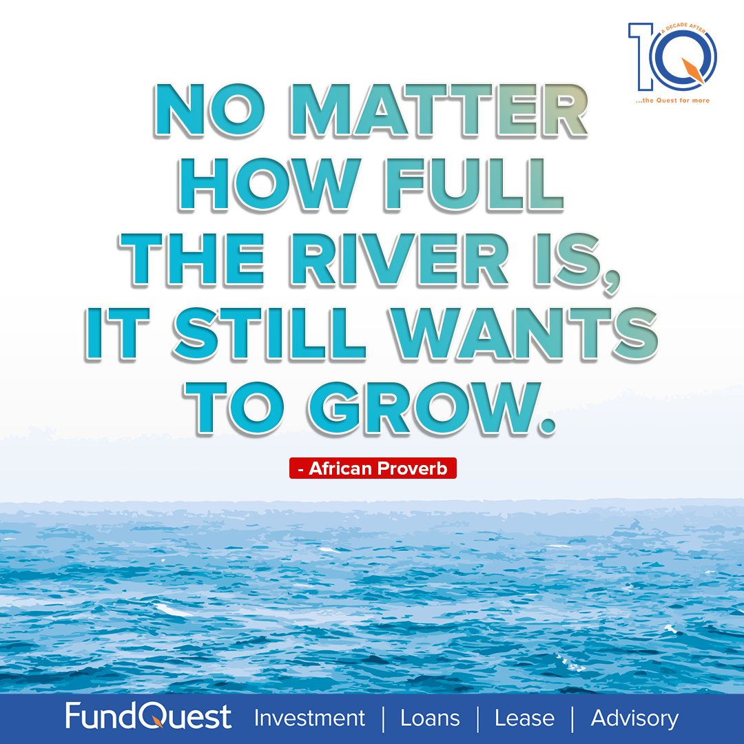 Never limit yourself. You can go as far as your mind lets you.

Believe and strive for more 💪. Make the best out of this week 😉.

Contact us for all your financial needs 
Call/Chat - +234 816 712 9770
Visit - fundquestnigeria.com

#MondayMotivation #happynewweek #FundQuest
