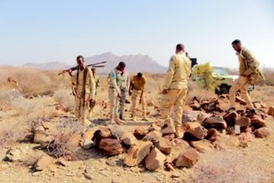 sntvnews1's tweet photo. The Security Forces of Somalia’s #Puntland State, have captured members of #Alshabab terrorists who facilitate the supplies to the group and the vehicle they were using in operation at #Almadow mountains.
#Somalia https://t.co/h3ySZPaT6w