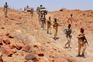 sntvnews1's tweet photo. The Security Forces of Somalia’s #Puntland State, have captured members of #Alshabab terrorists who facilitate the supplies to the group and the vehicle they were using in operation at #Almadow mountains.
#Somalia https://t.co/h3ySZPaT6w