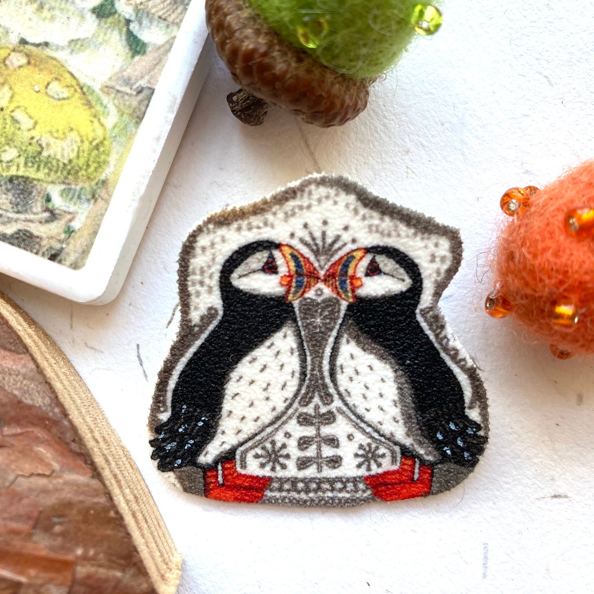buck_lj's tweet photo. Puffin Brooch, Puffin Pin, Shrink Plastic Jewellery, Bird Lover Gifts, Quirky Birthday Gift, Stocking Filler Ideas, Gift For Puffin Lover. https://t.co/T81iBIdFyB #Slumbermonkey #Etsy #LapelPin https://t.co/T31lURAr27