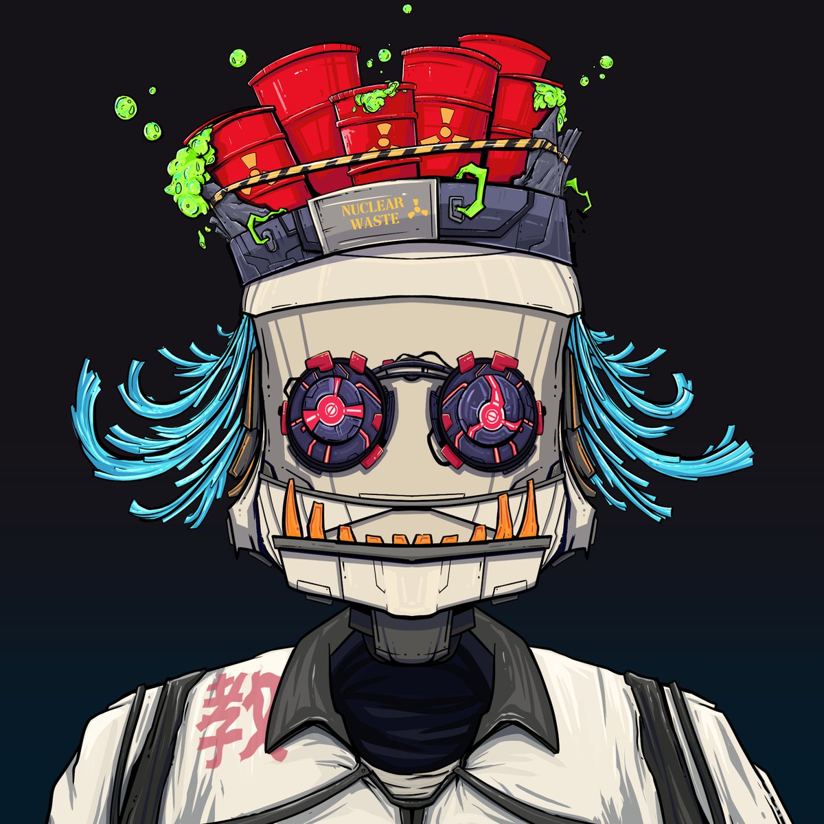 Scooped another <a href="/RadCrewDAO/">RadCrewDAO</a> piece from <a href="/InfectedMobNFT/">Infected Mob | FREE MINT</a>.

Ngl, couldn't resist this Nightfall / Nuclear Waste combo. LFG.