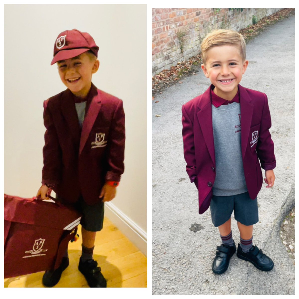 Tash_Burton's tweet photo. Reception and Year 4 here we go! ❤️💙 https://t.co/8ciPs5FaIS