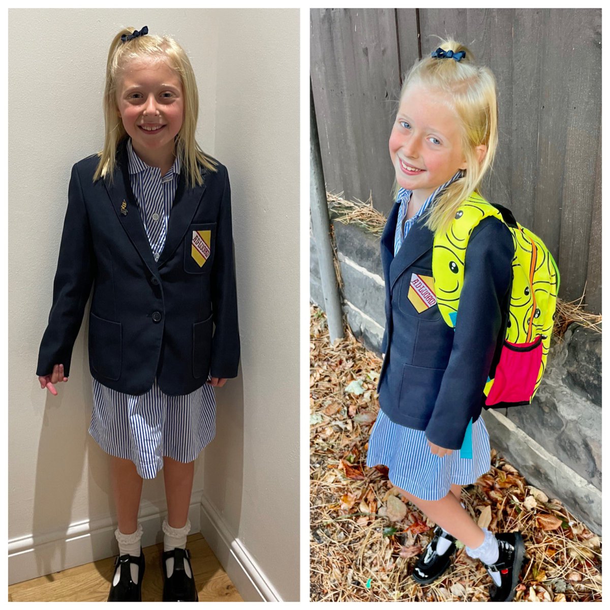 Tash_Burton's tweet photo. Reception and Year 4 here we go! ❤️💙 https://t.co/8ciPs5FaIS