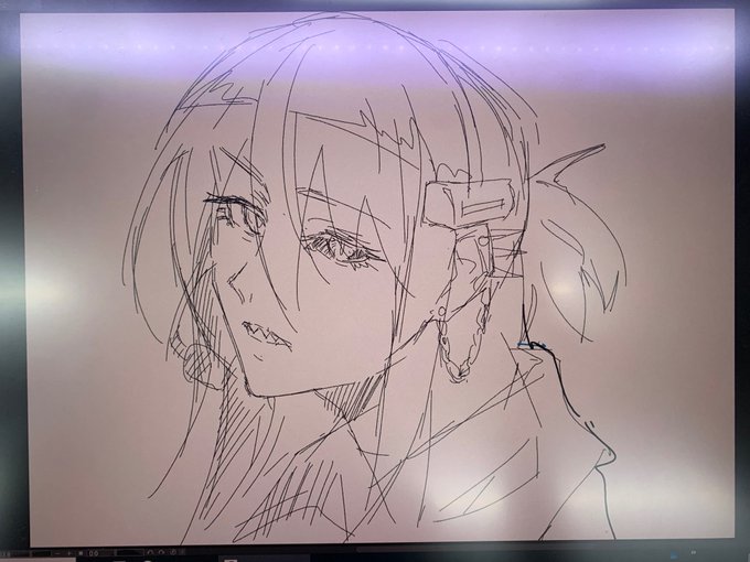 初めて液タブ触った……
めっちゃ描きやすい……絶対買う! 
