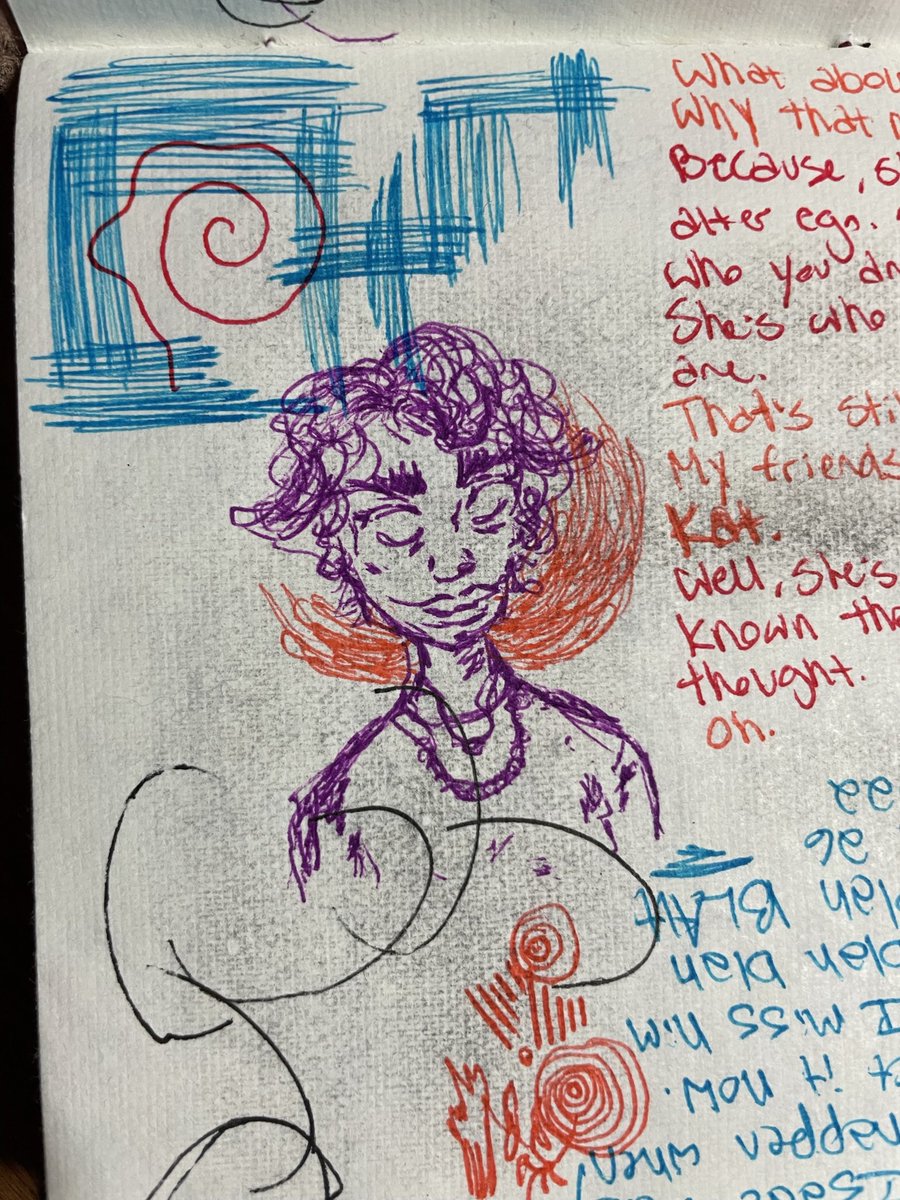 boiledtomatoh's tweet photo. hey if you like colorful crazy doodles you should follow my art account on Instagram! @ivykatart I take commissions as well! ✨ https://t.co/kQezgR3bNG
