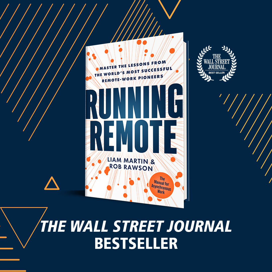 RobertRawson's tweet photo. The book is officially on the Wall Street Journal's Bestseller List! Thank you for taking us to this milestone! Asynchronous work has never been more relevant than today. Get your copies now, and let us transform the way we work. https://t.co/hQEmuUkSYJ https://t.co/l5uWh3pyfH