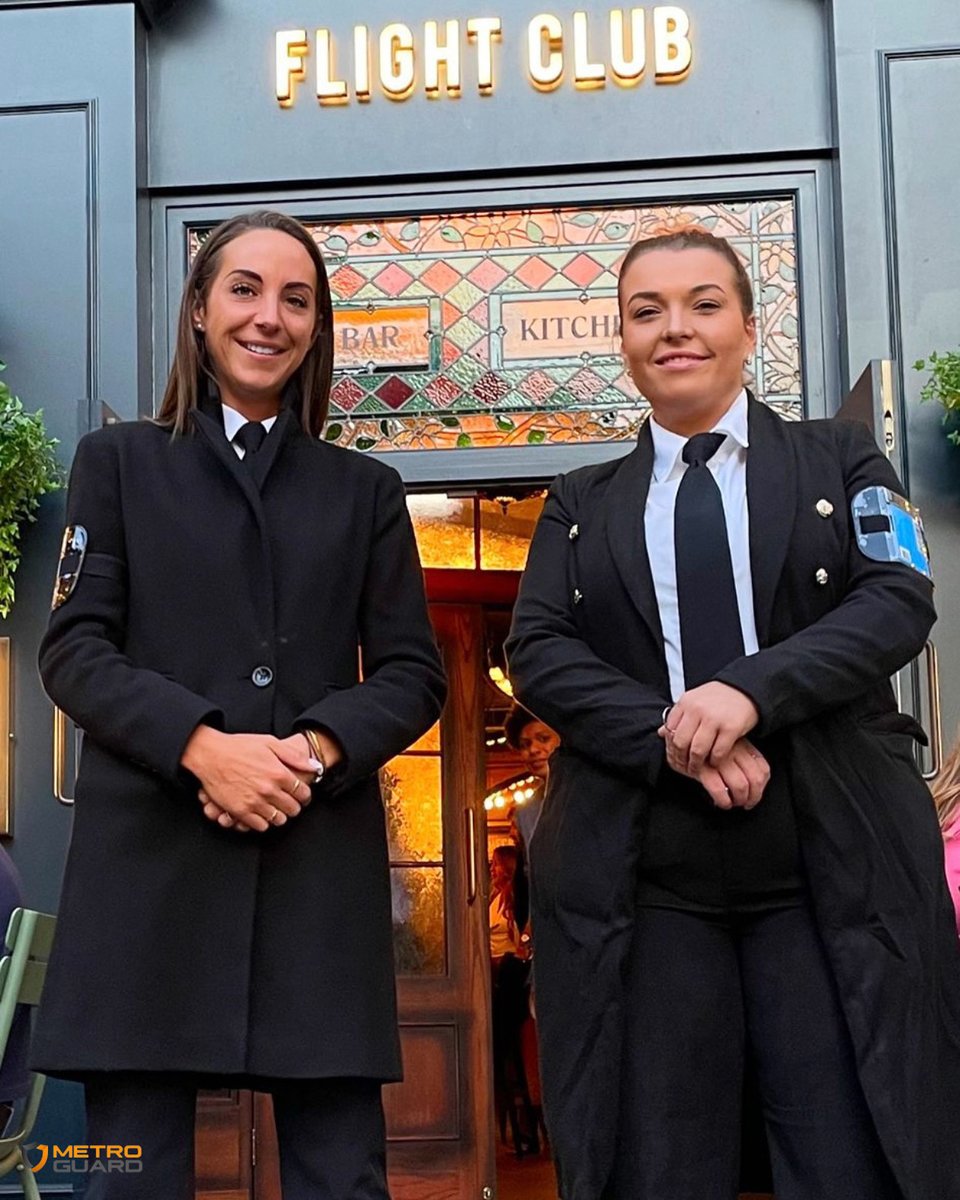 metroguarduk's tweet photo. First Cheltenham all female door team! 

#security #womeninsecurity #securityservices #securityprofessionals #securitywithasmile #Gloucestershire #cheltenham #uksecurity https://t.co/bugW9rQfit