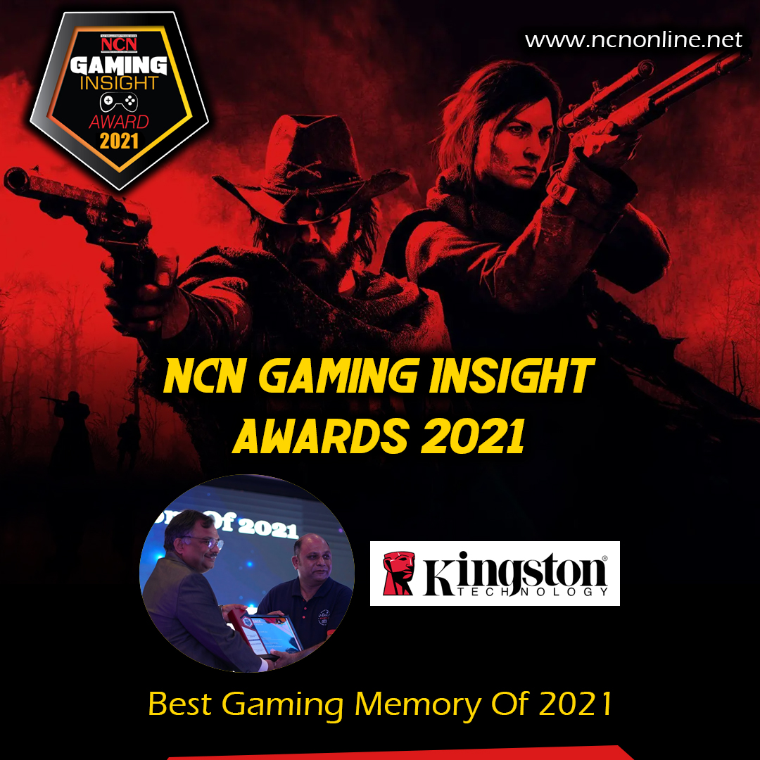 We congratulate 𝐊𝐢𝐧𝐠𝐬𝐭𝐨𝐧 for winning the 𝐁𝐞𝐬𝐭 𝐆𝐚𝐦𝐢𝐧𝐠 𝐌𝐞𝐦𝐨𝐫𝐲 𝐎𝐟 𝟐𝟎𝟐𝟏 🏆 award at the 14th NCN Innovative Product Awards 2022.

@kingstontech
#Winner #BestGamingMemory 
#14thNCNInnovativeProduct2022 #NCNAwardsNight2022 #NCN #NCNMAGZINE