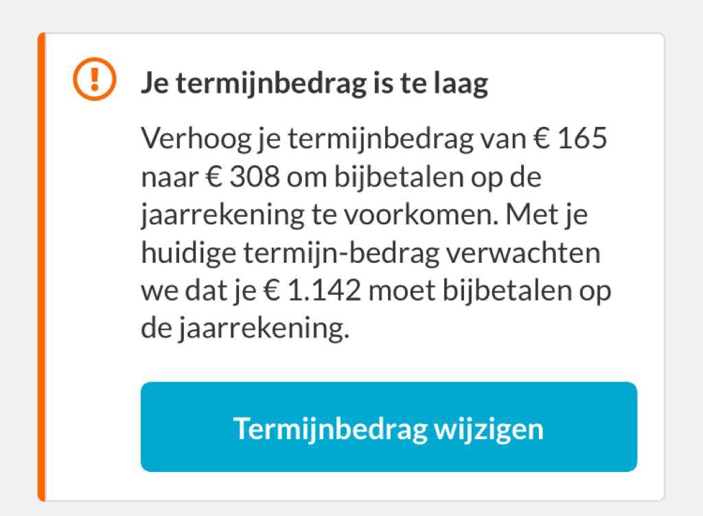 karin_dijk's tweet photo. @barbaranaomiii @Essent Hier hetzelfde! En we betaalden voorheen €75 per mnd!!!! Achterlijk!!! En niet te betalen. We wonen in een 2-onder 1 kap, zitten ver onder het gemiddelde met gas/elektriciteit, laat staan wat een ander dan moet betalen 😳 https://t.co/BghiaWwn3i