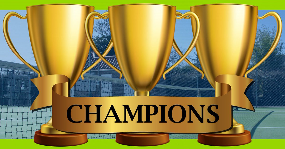 bubwithtennis's tweet photo. 🏆 Fulford Ladies Invitation Tennis League: Division 5
🏆 York Men's Tennis League: Division 8
🏆 York &amp; District Mixed Tennis League: Division 10

👏👏👏👏👏👏 https://t.co/iSenS9bULO