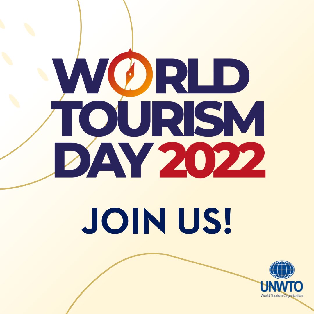 UNWTO's tweet photo. What have all countries learnt in the last couple of years❓

⚠Tourism matters.

It is a pillar of sustainable development.

As destinations around the globe gradually recover, let's #RethinkTourism and grow better.

Start by joining #WorldTourismDay https://t.co/0MYos4pWF3 https://t.co/QuY8v8Db8S