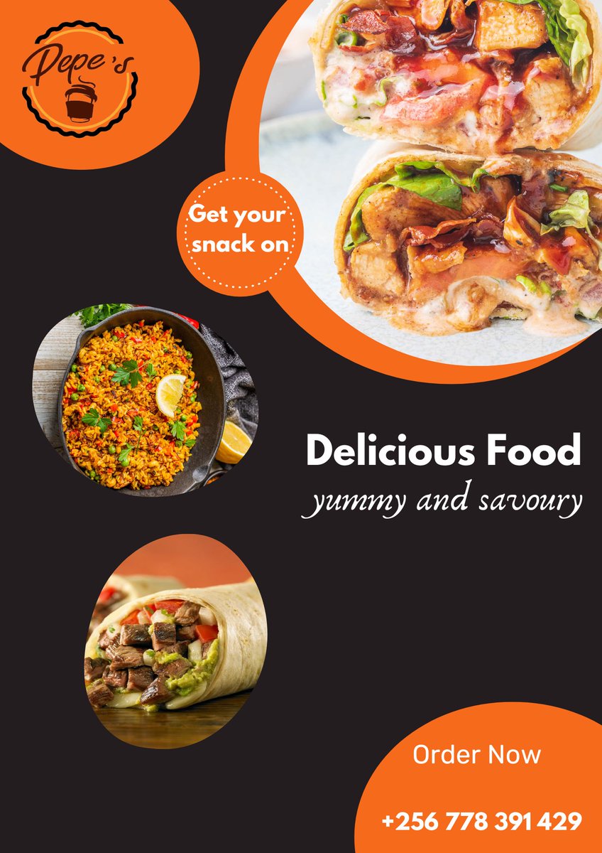 Pepeskitchen's tweet photo. Good morning,
Try out @Pepeskitchen meals prepared with love, Amazing food, mouth watering taste and all at a very friendly price. 
We do deliveries all around Kampala.
Located: Makerere - behind Ham shopping mall 
 Call to order: 0778391429 https://t.co/weizUdpyjg