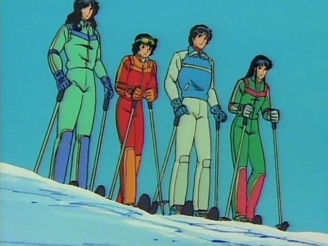 第二十五話「12時の鐘が鳴る時」

JC9巻「雪女伝説」が元の話

原作忠実度が高い話で、スキー場での地元お嬢様との対決からラストまで同じ
アニメ版では盗みのシーンがスキージャケットではなくレオタードで寒そうですが…あの格好はキャッツのアイコンですからね

入浴シーンで乳首が見えるw 