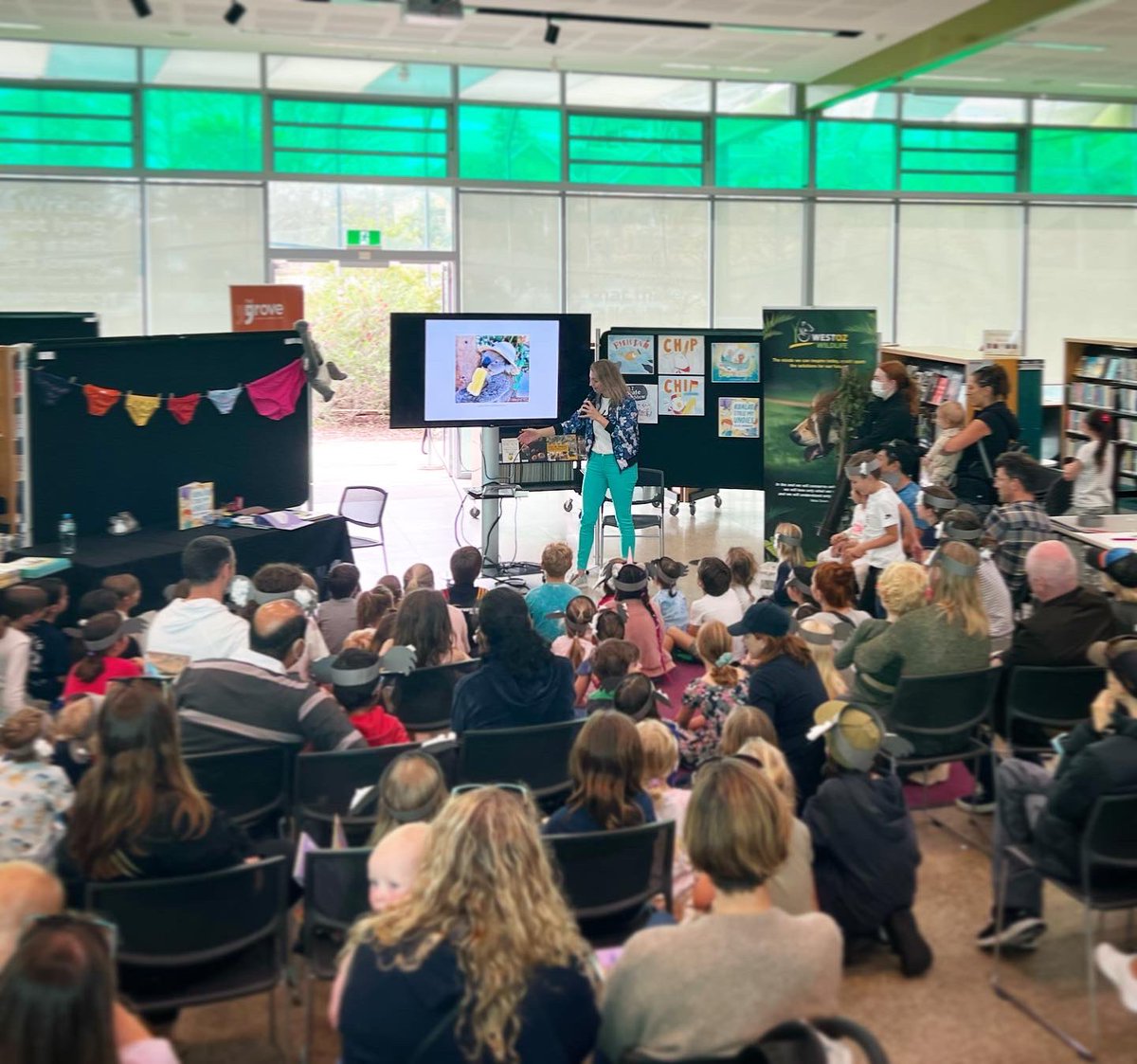 Koalas Stole My Undies is officially launched!! Thank you to everyone who came down to grab a book and meet Juda the koala. <a href="/AffirmPress/">Affirm Press</a>