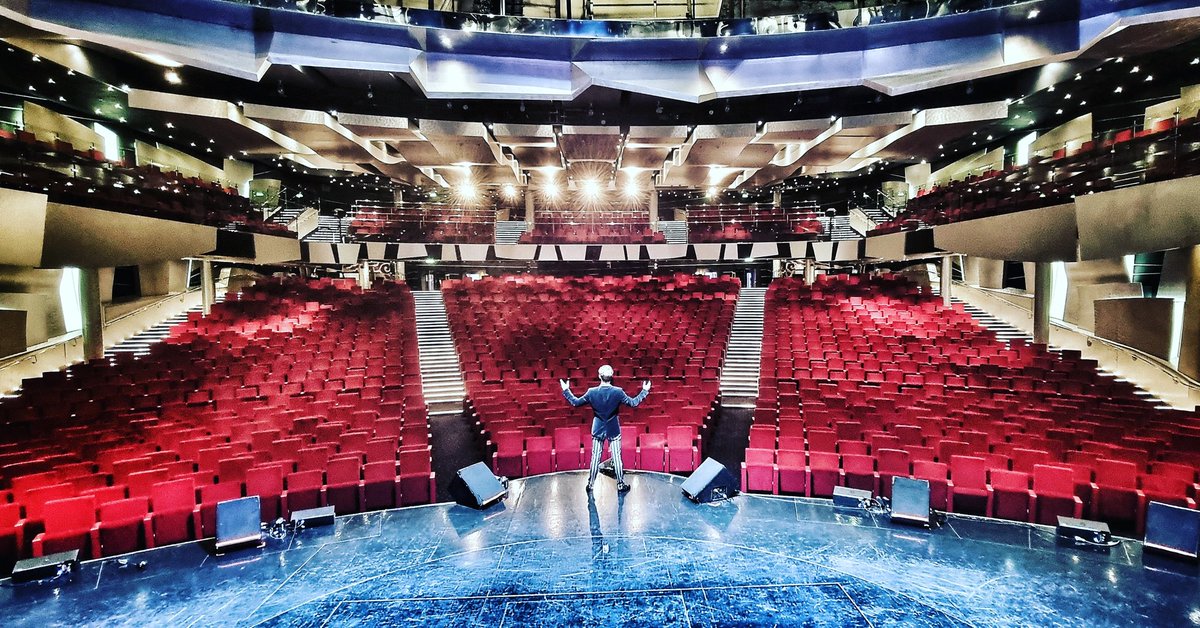 matthewmagician's tweet photo. There is a stillness to a theatre just before the auditorium fills. A moment to stop, take a breath and be grateful.
Tonight another story will be told.
Tonight more memories will be made. Tonight our audience will get lost in a world of wonder and imagination.
#TheConjurors https://t.co/oZWAR1HYrh