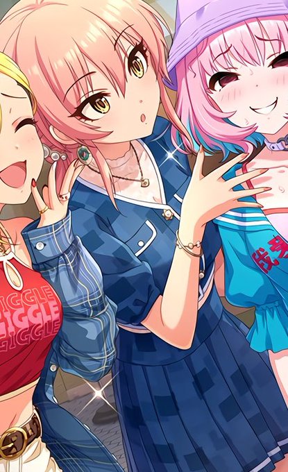 美嘉の服なんか透過フィルターかかってない??これ透明度イジれるやつじゃない??? 