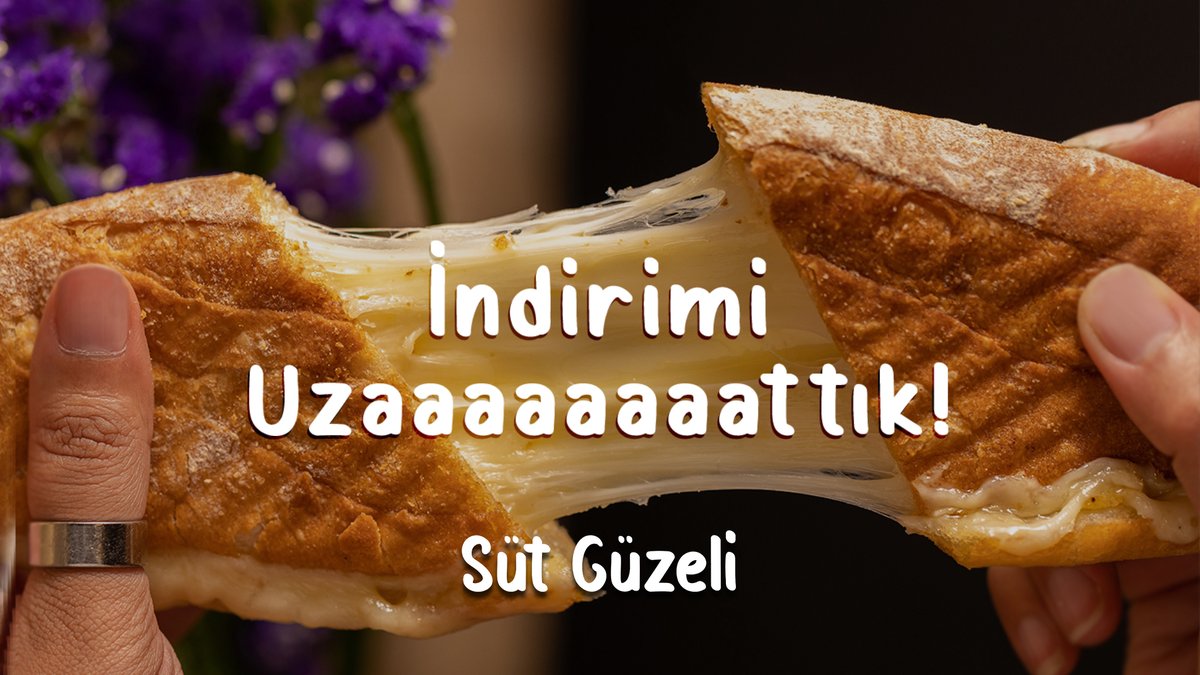 sutguzeli's tweet photo. Süt Güzeli Fabrika Satış Mağazası indirimlerini yoğun istek üzerine uzattık. Son tarih 12 Eylül. İndirimli fiyatlardan yararlanmak için acele edin! 🏃‍♀️🏃🏻

#Ankara #fabrikasatışmağazası #sütgüzeli #indirim #peynir https://t.co/DPSHgtxUun