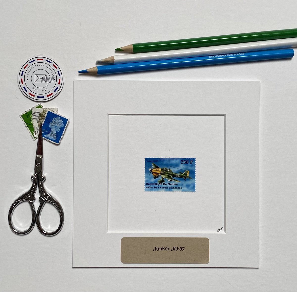 pstampartistry's tweet photo. Excited to share this item from my #etsy shop: Pick Your Art/Aeroplane Themed Art/Personalised/Handmade/Vintage Postage Stamp Art - 6X6" Unframed Art https://t.co/sQ3R689IYE
#earlybiz #mhhsbd #earlybizparty #postagestamps #postagestampart #airplanes #plane #planewatcher #art https://t.co/XLg4An3nhw