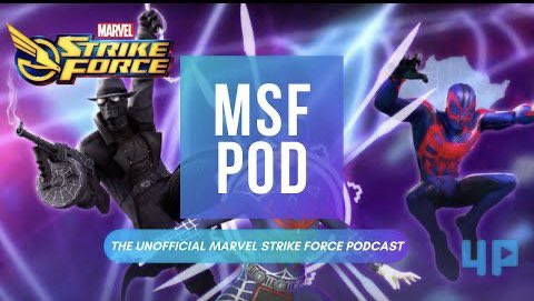 4Playluke's tweet photo. Episode 85 of the #MSFPOD is available wherever you get your podcasts! 

This week: TANGLED WEB TEAM LOOK INSANE! SPIDER-MAN 2099, SPIDER-MAN (NOIR) + SPIDER-WEAVER!

Video: https://t.co/fMJScYro2H

Apple: https://t.co/9IjoDG4GLJ

#MSF #MSFPOD #MarvelStrikeForce https://t.co/AGW5ovOeyl