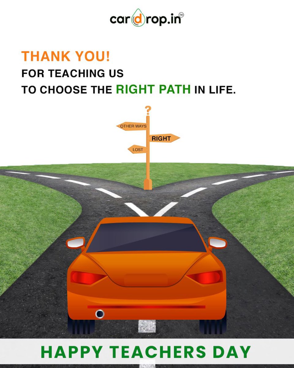 CardropOfficial's tweet photo. There are always two ways to go! Thanks for mentoring us to choose the right one. Without our teachers and gurus, we all wouldn’t have been where we are today! 
CARDROP thanks all our mentors... 
HAPPY TEACHERS DAY 

#happyteachersday #TeachersDay2022 #cardrop #DFCCIL #Teachers https://t.co/D5vrvD3jct