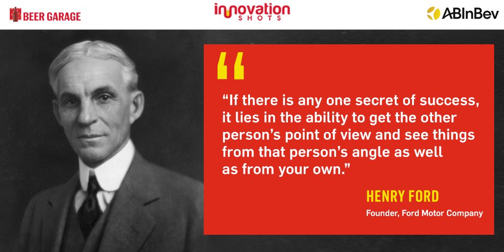 #MotivationalMondays

Know one of the secrets to success from the man who once revolutionized the transportation industry!

#innovationshots #beergarage #abinbev #innovation #innovationquotes #businessinspiration #businessquotes #leadership #mondaymotivation #startup