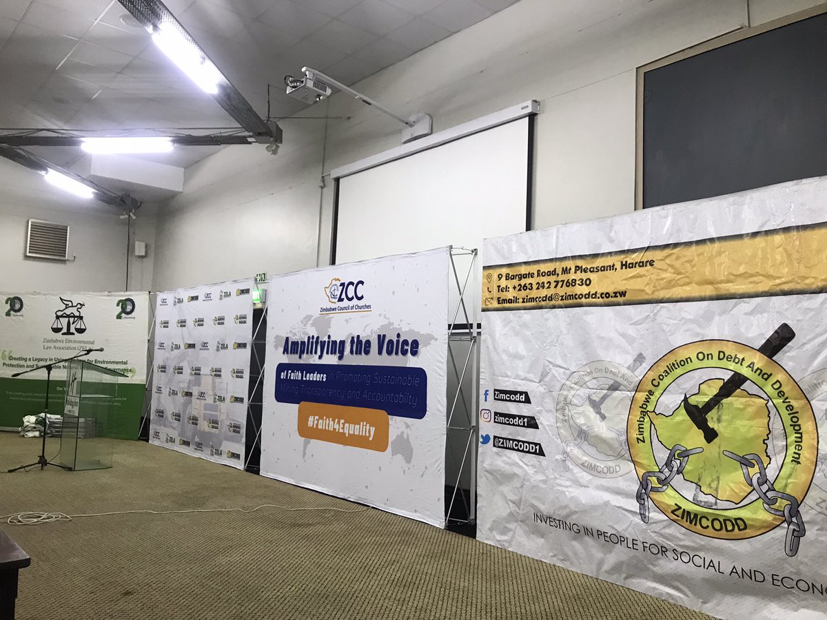nmutonhori's tweet photo. #ZAMI2022 Roars to life Highlights include National Dialogue Sessions on BiodiversityEconomy, #ESG, Taxation &amp;role of faith leaders in resources governance Powered by @ZELA_Infor @ZIMCODD1 @zccinzim with support of partners #AltMiningIndaba @SwedeninZW @ActionAidZim @OxfaminZim https://t.co/plxqTFKOXe