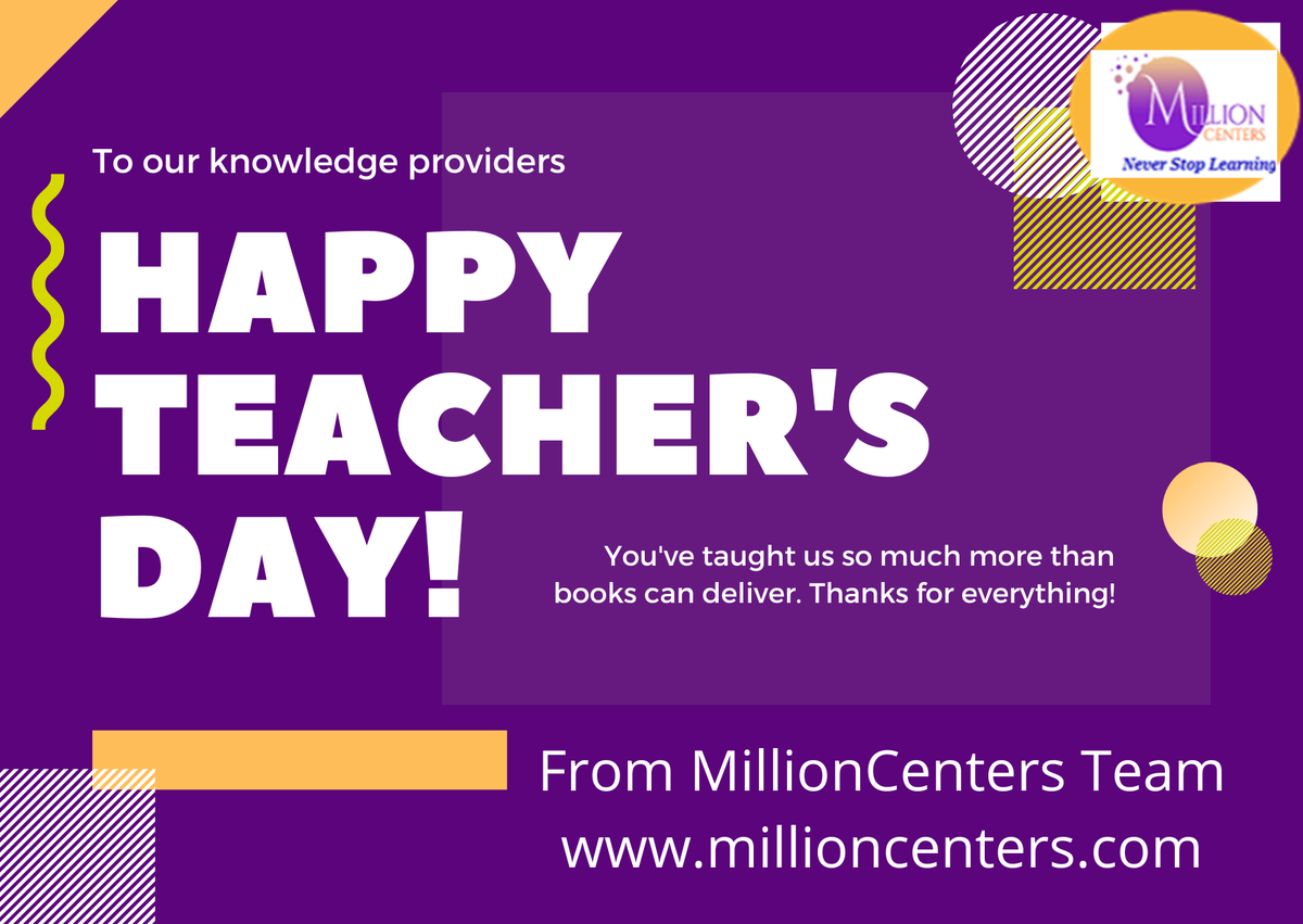 AtShasta's tweet photo. To all the hard-working teachers out there - HAPPY TEACHERS DAY https://t.co/2SOVRY5DC2