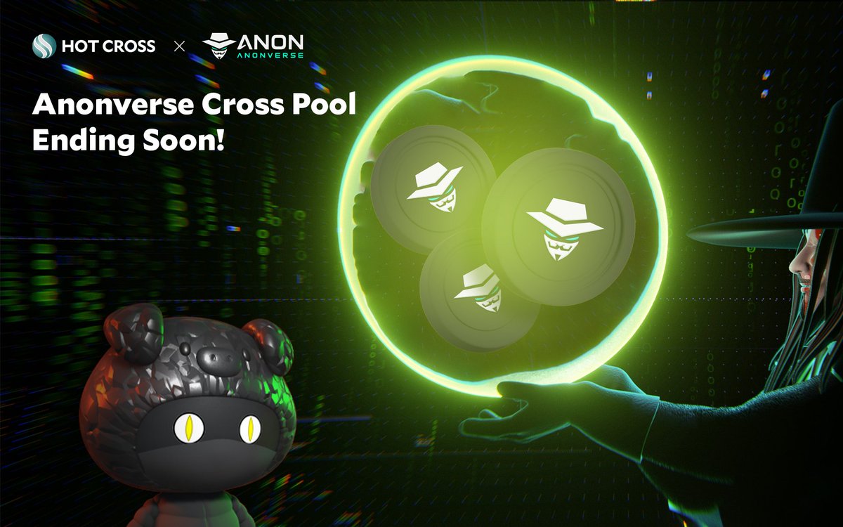 Hot Cross (@hotcrosscom) on Twitter photo 🏊♀️ Cross Pool updates for the staking lovers:
⏳ The <a href="/Anon_Metaverse/">Anonverse | We're Hiring!</a> Cross Pool is drawing to a close on Sep 9th,
🔒 No staking lock is required.
🌭️ Grab the last chance to earn $ANON and $HOTDOG!
🎁 Check out the rewarding APY now.
📍 hotcross.link/CROSSPOOL 🏊♀️ Cross Pool updates for the staking lovers:
⏳ The <a href="/Anon_Metaverse/">Anonverse | We're Hiring!</a> Cross Pool is drawing to a close on Sep 9th,
🔒 No staking lock is required.
🌭️ Grab the last chance to earn $ANON and $HOTDOG!
🎁 Check out the rewarding APY now.
📍 hotcross.link/CROSSPOOL