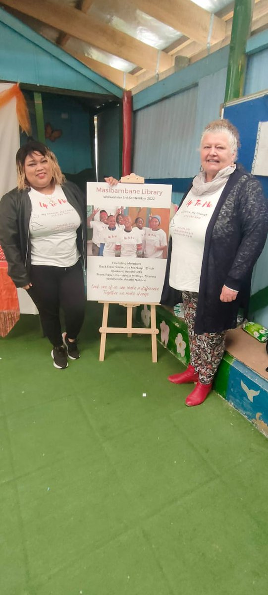 UpToMeSA's tweet image. There are so many people to thank for the role they played in the opening of the Wolwerivier Library, but here's a sneak peek so long! And in the meantime..a huge thank you to every single person that played a part in making this happen! #uptome #TogetherWeCan