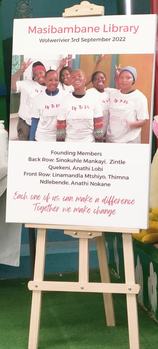 UpToMeSA's tweet image. There are so many people to thank for the role they played in the opening of the Wolwerivier Library, but here's a sneak peek so long! And in the meantime..a huge thank you to every single person that played a part in making this happen! #uptome #TogetherWeCan